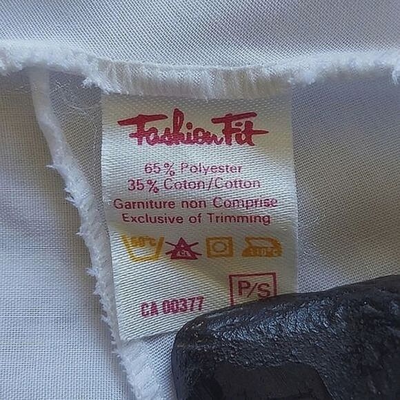 Vtg white eyelet lace trim sweetheart neckline camisole - Picture 3 of 8